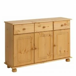 Rabatt 😍 Country Kombi-Kommode In Kiefer Gebeizt & Geölt - Roshan 😀