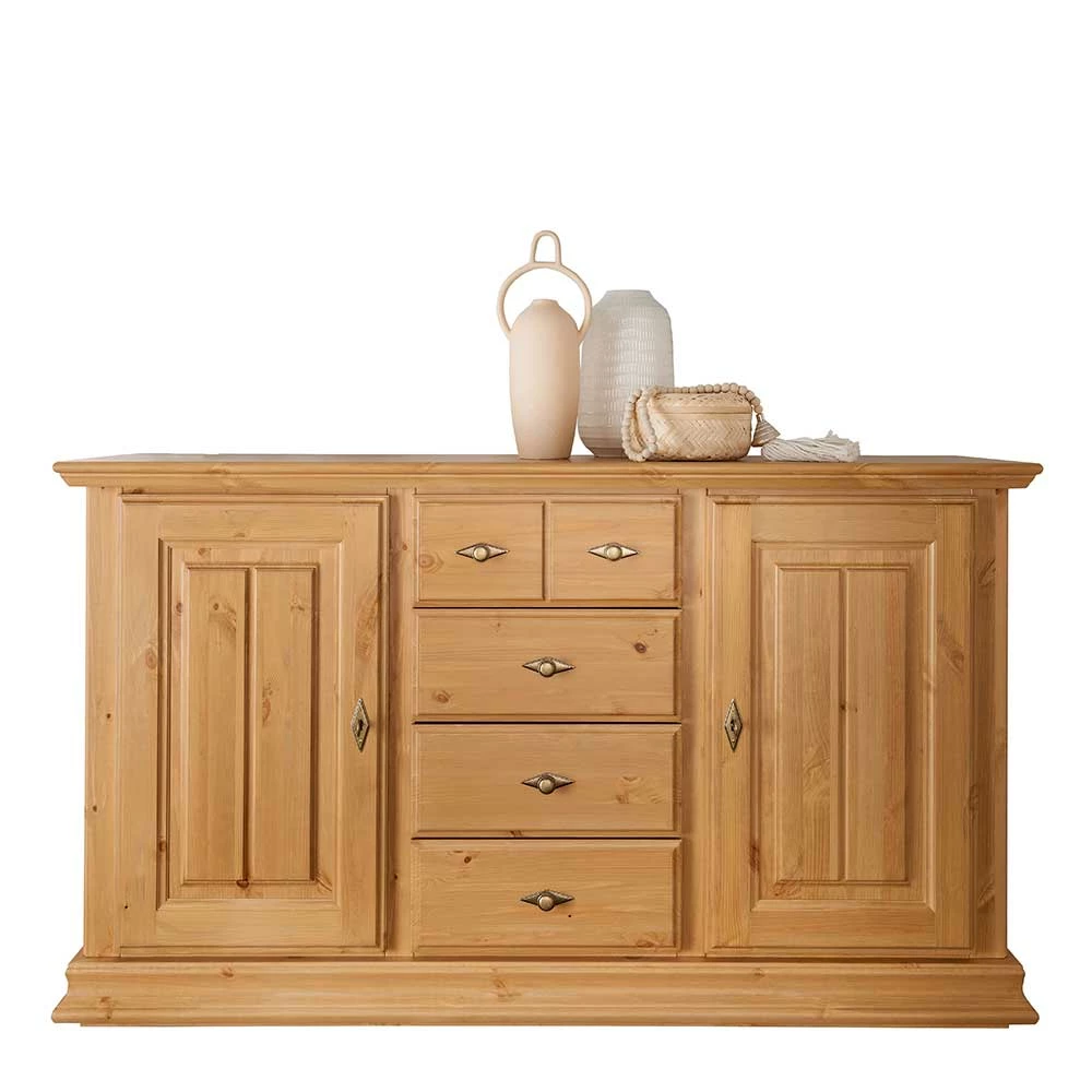 Bester Verkauf ✔️ Country Style Anrichte In Eichefarben - Vlota 🎉 1 Bester Verkauf ✔️ Country Style Anrichte In Eichefarben - Vlota 🎉