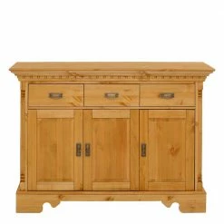 Auslauf 😀 Dekorative Kombi Kommode Aus Kiefer Massiv - Fausanda ❤️