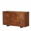 Billig ✔️ Design Holz Sideboard Hoslo Extravagante Optik 🔥