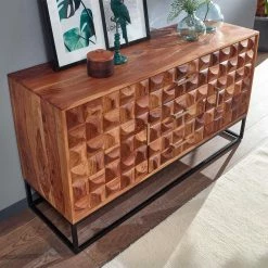 Billig 👍 Design Holz Sideboard Mit Bügelgestell - Rusty ⭐ 8 Billig 👍 Design Holz Sideboard Mit Bügelgestell - Rusty ⭐ -Reanna Shop design holz sideboard mit buegelgestell aus metall rusty 02