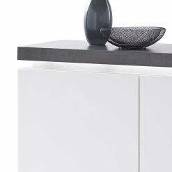 Billig 🧨 Design Kommode Rebelvo Mit Dimmbarer LED Beleuchtung 😀 -Reanna Shop design kommode dimmbarer led beleuchtung weiss grau rebelvo 03