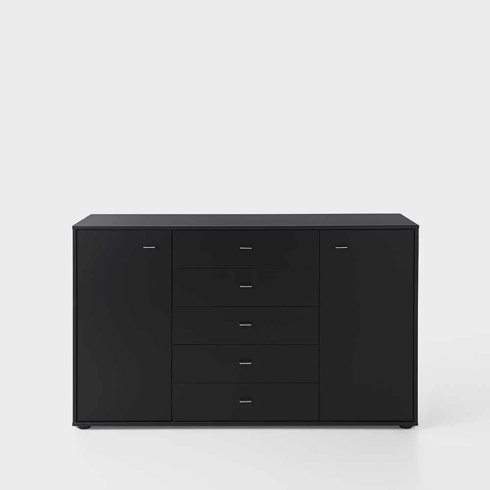 Coupon ⌛ Design Sideboard Vironica In Schwarz 👍 1 Coupon ⌛ Design Sideboard Vironica In Schwarz 👍