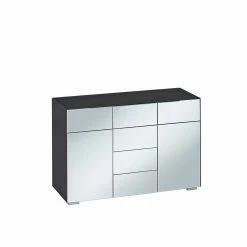 Coupon 🎁 Design Sideboard Marilon Mit Spiegelglas 🧨