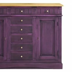Angebote ❤️ Design Sideboard Tica In Violett ❤️ -Reanna Shop design sideboard violett fichte massivholz tica 03