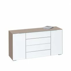 Brandneu 💯 Design Sideboard Flavur In Weiß Beige 🔥