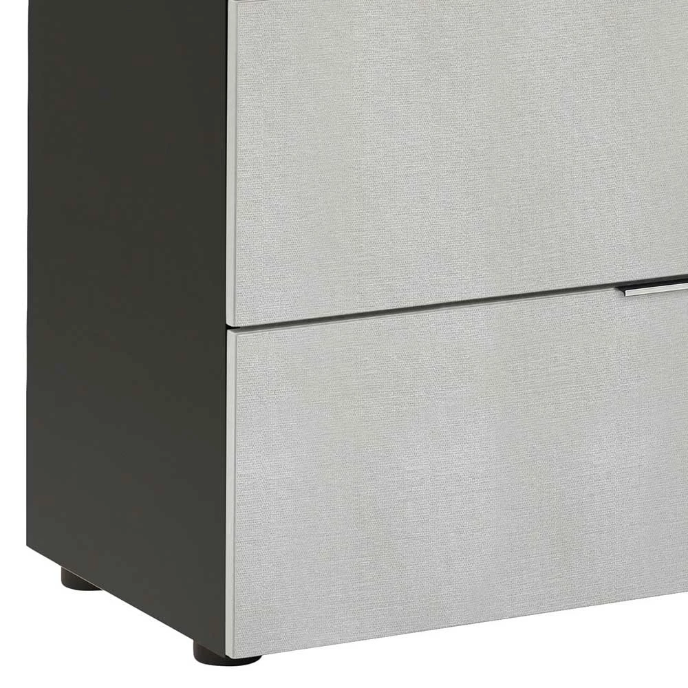 Bester Verkauf 👍 Designer Kommode In Beigegrau Glas - Delamaro ⌛ 4 Bester Verkauf 👍 Designer Kommode In Beigegrau Glas - Delamaro ⌛ – Bild 4