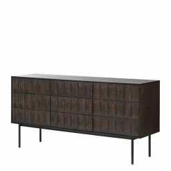 Am billigsten ❤️ Designer Sideboard In Eiche Dunkel - Jansuva 🎉