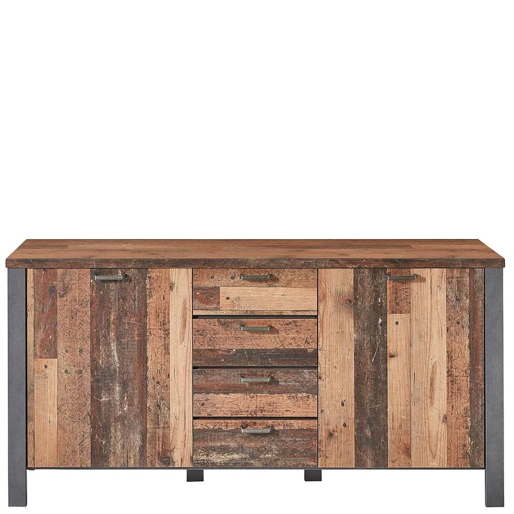 Rabatt 🛒 Designer-Sideboard In Holzoptik Used Look - Firodras 🔥 3 Rabatt 🛒 Designer-Sideboard In Holzoptik Used Look - Firodras 🔥 – Bild 3