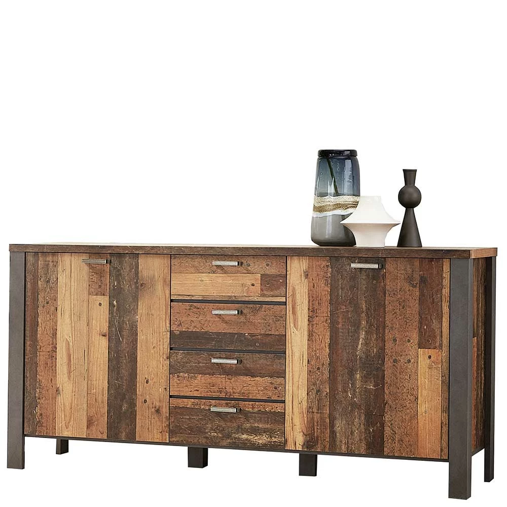 Rabatt 🛒 Designer-Sideboard In Holzoptik Used Look - Firodras 🔥 1 Rabatt 🛒 Designer-Sideboard In Holzoptik Used Look - Firodras 🔥