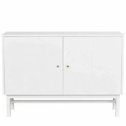 Rabatt ⭐ Doppeltür Kommode Mit Fischgrät Front - Rozari 👍 8 Rabatt ⭐ Doppeltür Kommode Mit Fischgrät Front - Rozari 👍 -Reanna Shop doppeltuer kommode mit fischgraet front in weiss lackiert 124x87x42 rozari 02