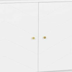 Rabatt ⭐ Doppeltür Kommode Mit Fischgrät Front - Rozari 👍 11 Rabatt ⭐ Doppeltür Kommode Mit Fischgrät Front - Rozari 👍 -Reanna Shop doppeltuer kommode mit fischgraet front in weiss lackiert 124x87x42 rozari 05