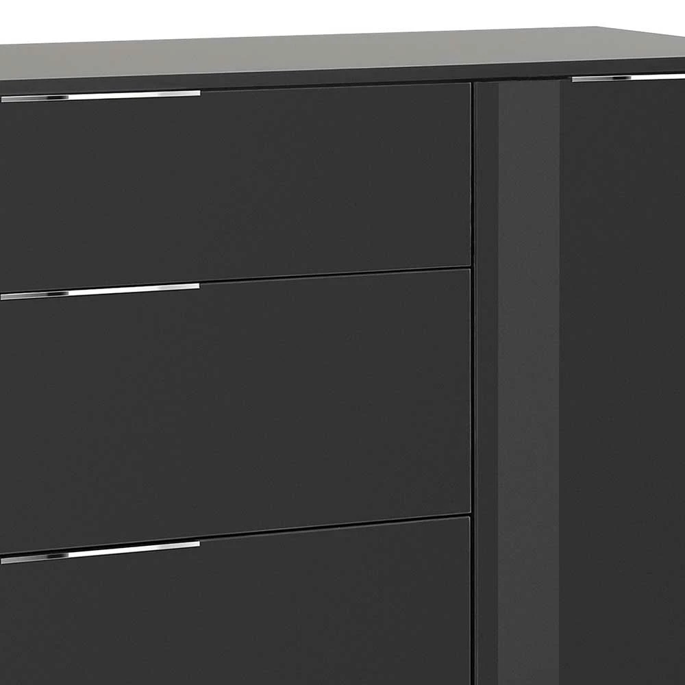 Großhandel 👏 Dunkelgraue Kombi-Kommode Mit 181cm Breite - Noliesda 🎁 4 Großhandel 👏 Dunkelgraue Kombi-Kommode Mit 181cm Breite - Noliesda 🎁 – Bild 4