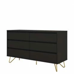 Großhandel 👍 Dunkelgraue Kommode Im Skandinavischen Stil - Palium 👍