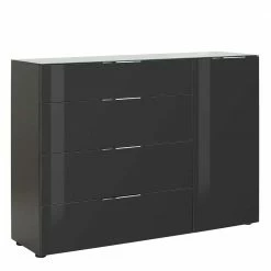 Budget ✨ Dunkle Kommode Mit Selbsteinzug - Noliesda ⌛