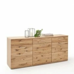 Rabatt 🛒 Echtholz Sideboard In Eiche Bianco - Crokas 🎉 8 Rabatt 🛒 Echtholz Sideboard In Eiche Bianco - Crokas 🎉 -Reanna Shop echtholz sideboard in eiche bianco mit 3 tueren 3 schubladen crokas 02