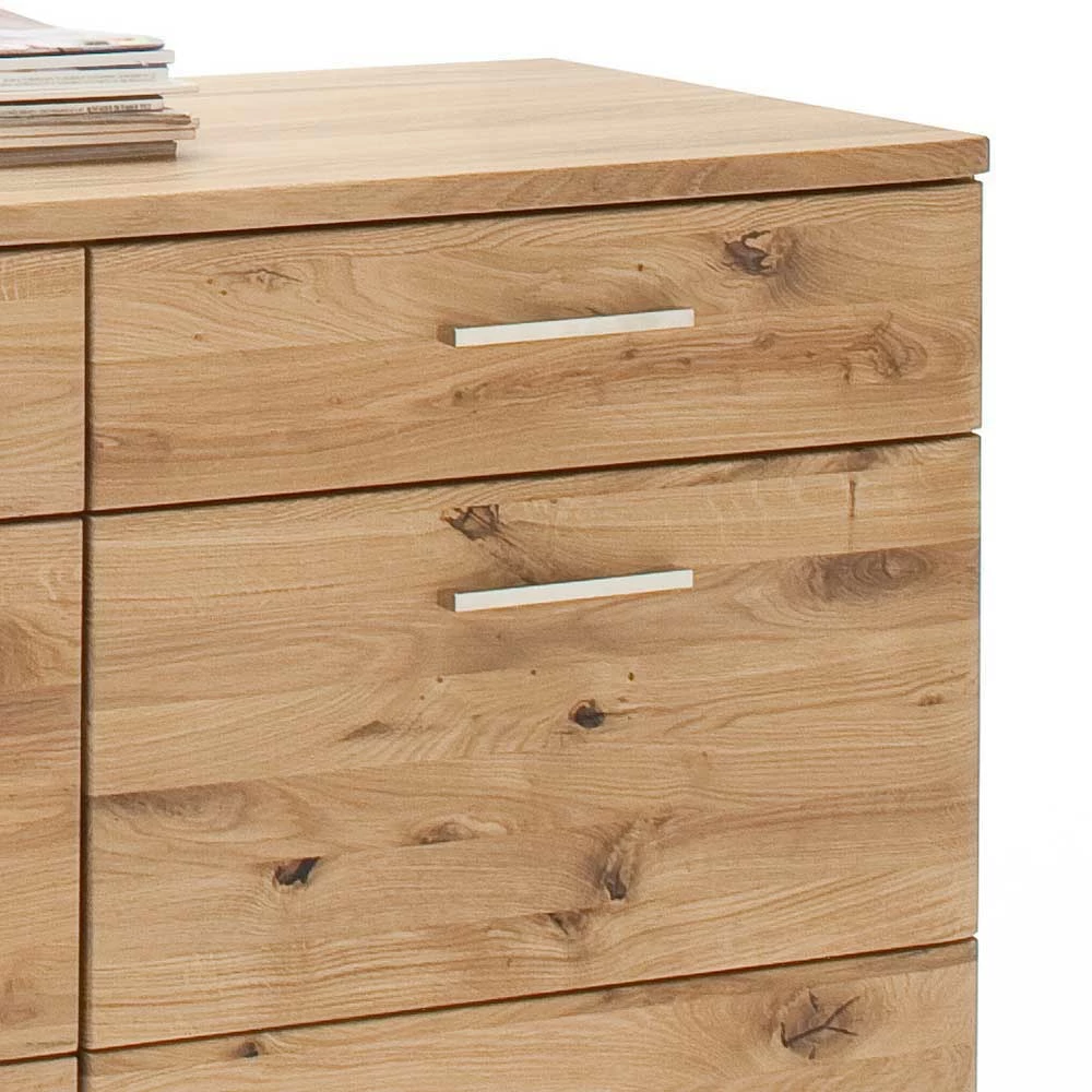 Rabatt 🛒 Echtholz Sideboard In Eiche Bianco - Crokas 🎉 6 Rabatt 🛒 Echtholz Sideboard In Eiche Bianco - Crokas 🎉 – Bild 6