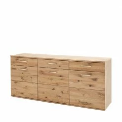 Rabatt 🛒 Echtholz Sideboard In Eiche Bianco - Crokas 🎉