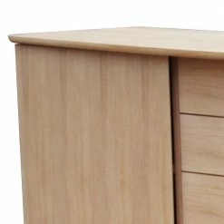 Schlussverkauf 🌟 Eiche Bianco Sideboard Mit Schiebetüren - Saimoon 🛒 -Reanna Shop eiche bianco sideboard mit schiebetueren 180x80 cm 48 cm tief saimoon 04