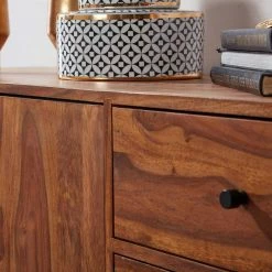Budget 👏 Elegantes Loft Sideboard Aus Sheesham Holz - Basserini 🎁 8 Budget 👏 Elegantes Loft Sideboard Aus Sheesham Holz - Basserini 🎁 -Reanna Shop elegantes loft sideboard aus sheesham holz eisen 140x75x40 basserini 03