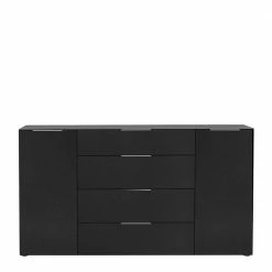 Bestes Angebot 🧨 Elegantes Sideboard In Anthrazit Glasbeschichtet - Carlotte ✔️ 8 Bestes Angebot 🧨 Elegantes Sideboard In Anthrazit Glasbeschichtet - Carlotte ✔️ -Reanna Shop elegantes sideboard in anthrazit glasbeschichtet und eiche nachbildung 181x99x40 carlotte 02