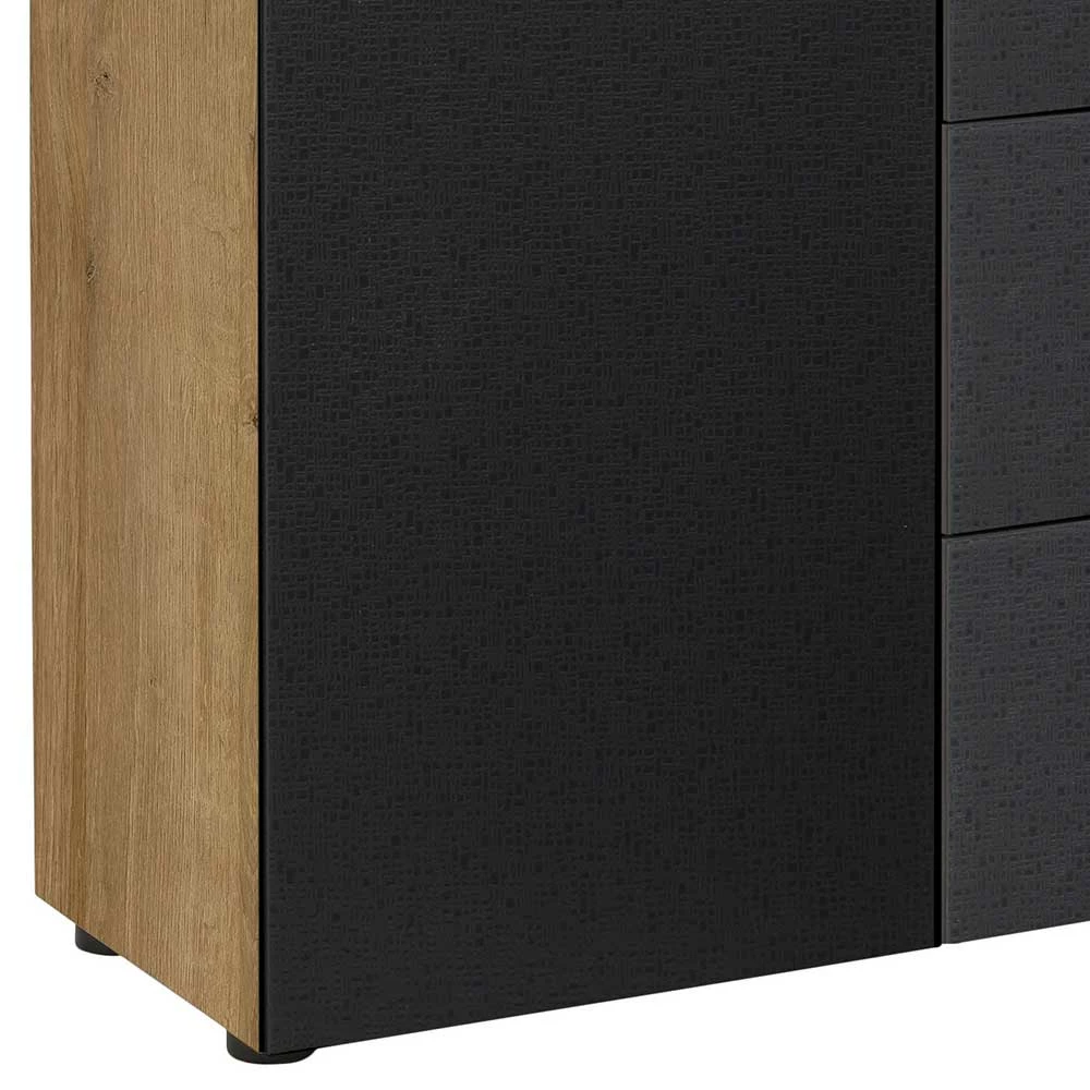 Bestes Angebot 🧨 Elegantes Sideboard In Anthrazit Glasbeschichtet - Carlotte ✔️ 4 Bestes Angebot 🧨 Elegantes Sideboard In Anthrazit Glasbeschichtet - Carlotte ✔️ – Bild 4