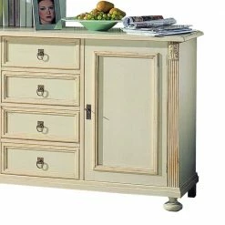 Aktion 🤩 Esszimmer Sideboard Manoz In Antikweiß Lackiert 😀 7 Aktion 🤩 Esszimmer Sideboard Manoz In Antikweiß Lackiert 😀 -Reanna Shop esszimmer sideboard antikweiss lackiert fichte massivholz manoz 03