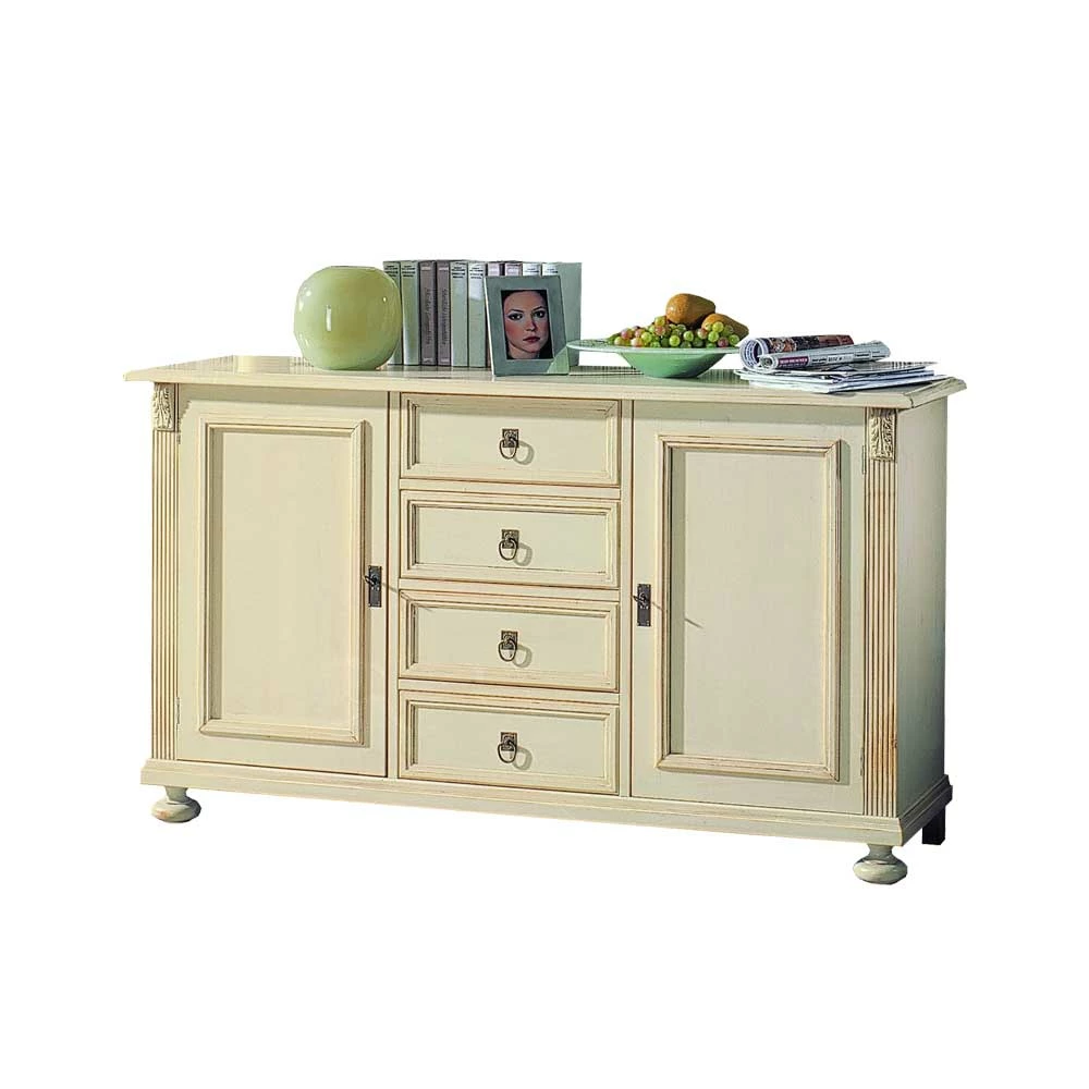 Aktion 🤩 Esszimmer Sideboard Manoz In Antikweiß Lackiert 😀 1 Aktion 🤩 Esszimmer Sideboard Manoz In Antikweiß Lackiert 😀