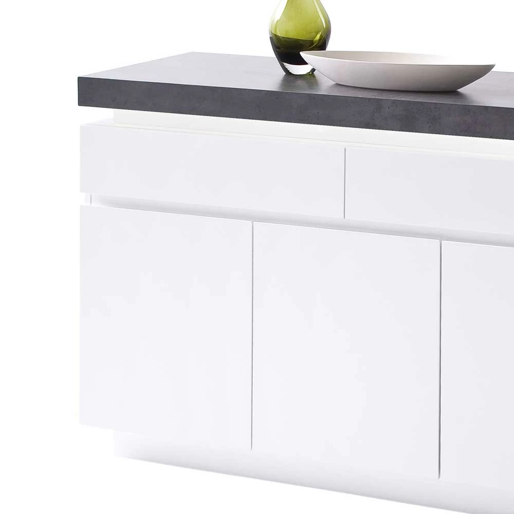 Neu 🧨 Esszimmer Sideboard Rebelvo Mit Dimmbarer Beleuchtung 👍 5 Neu 🧨 Esszimmer Sideboard Rebelvo Mit Dimmbarer Beleuchtung 👍 – Bild 5