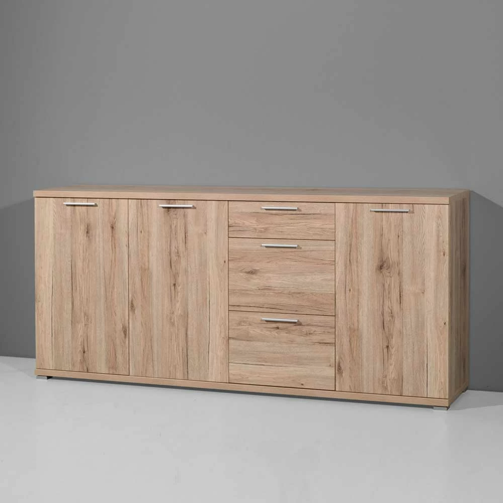 Auslauf ✨ Esszimmer Sideboard Endrew In Eiche Sanremo 🤩 2 Auslauf ✨ Esszimmer Sideboard Endrew In Eiche Sanremo 🤩 – Bild 2