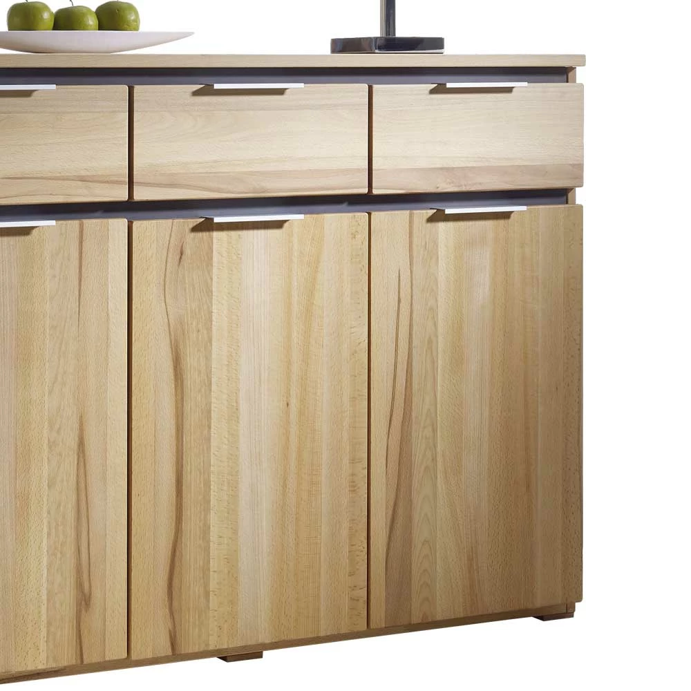 Schlussverkauf 🎁 Esszimmer Sideboard Leyrina Aus Kernbuche Geölt 👏 4 Schlussverkauf 🎁 Esszimmer Sideboard Leyrina Aus Kernbuche Geölt 👏 – Bild 4