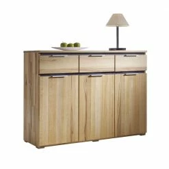 Schlussverkauf 🎁 Esszimmer Sideboard Leyrina Aus Kernbuche Geölt 👏