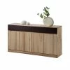 Am billigsten 🎁 Esszimmer Sideboard Wahano Aus Kernbuche Massivholz Braun 🔥