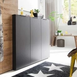 Bestpreis 🔔 Garderoben Sideboard Masculino In Anthrazit 🎉 8 Bestpreis 🔔 Garderoben Sideboard Masculino In Anthrazit 🎉 -Reanna Shop garderoben sideboard anthrazit fuer schuhe masculino 02