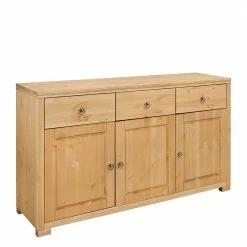 Neu ❤️ Große Holz Kommode In Kiefer Natur - Vinidad 😉