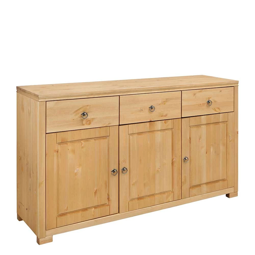 Neu ❤️ Große Holz Kommode In Kiefer Natur - Vinidad 😉 1 Neu ❤️ Große Holz Kommode In Kiefer Natur - Vinidad 😉