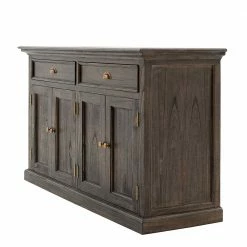 Blitzangebot 🌟 Große Kolonialstil Kommode In Black Wash - Crystoga 😍 -Reanna Shop grosse kolonialstil kommode in black wash mindi furnier 145x85x50 crystoga 03