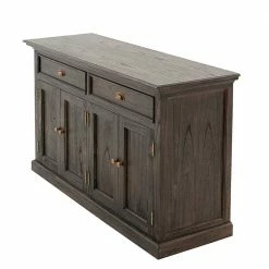 Blitzangebot 🌟 Große Kolonialstil Kommode In Black Wash - Crystoga 😍 -Reanna Shop grosse kolonialstil kommode in black wash mindi furnier 145x85x50 crystoga 04