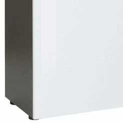 Beste Bewertungen von ✔️ Große Kommode In Anthrazit & Weiß Glas - Hemstri 😍 -Reanna Shop grosse kommode in anthrazit weiss glas 181x100x40 cm hemstri 02