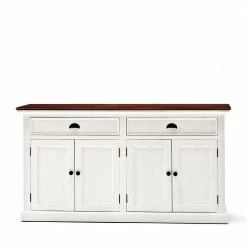 Bestpreis 🔥 Große Landhaus Kommode Venzeno In Weiß 👍