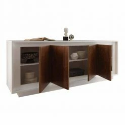 Neu 🎉 Große Türenkommode In Eichefarben & Weiß - Atoris ✔️ 7 Neu 🎉 Große Türenkommode In Eichefarben & Weiß - Atoris ✔️ -Reanna Shop grosse tuerenkommode in eichefarben weiss 4 tuerig 207x80x50 cm atoris 02