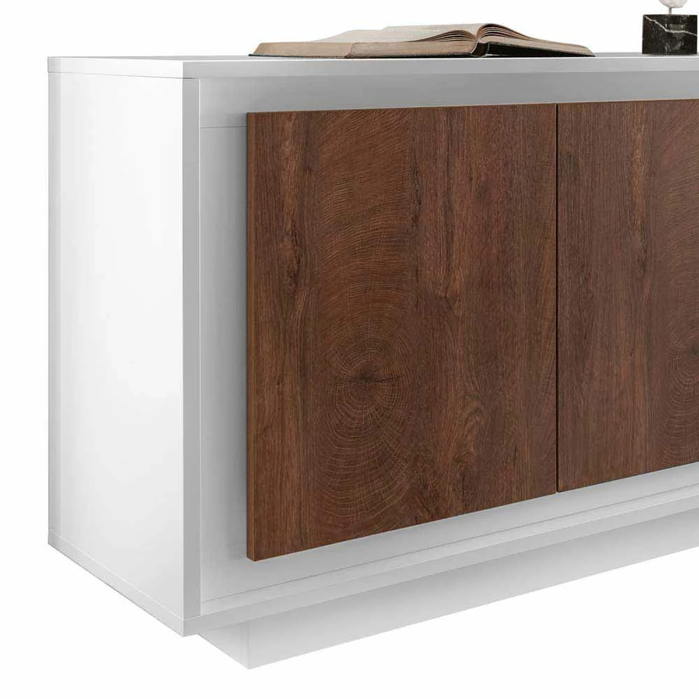 Neu 🎉 Große Türenkommode In Eichefarben & Weiß - Atoris ✔️ 4 Neu 🎉 Große Türenkommode In Eichefarben & Weiß - Atoris ✔️ – Bild 4