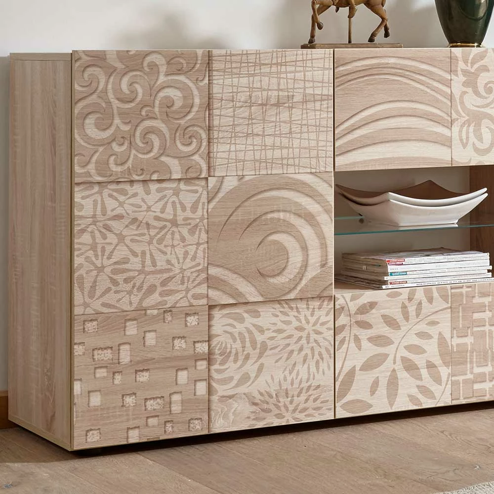 Top 10 😉 Großes Sideboard In Eiche Sonoma Dekor - Bielvas I 👍 5 Top 10 😉 Großes Sideboard In Eiche Sonoma Dekor - Bielvas I 👍 – Bild 5