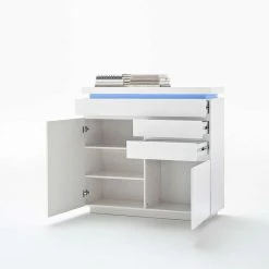 Brandneu 🛒 Hochglanz Sideboard Tovic Mit Farbwechsel ❤️ 10 Brandneu 🛒 Hochglanz Sideboard Tovic Mit Farbwechsel ❤️ -Reanna Shop hochglanz sideboard farbwechsel modern tovic 04