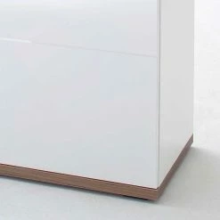 Auslauf 💯 Hochglanz Sideboard In Weiß - Icadro 🎉 11 Auslauf 💯 Hochglanz Sideboard In Weiß - Icadro 🎉 -Reanna Shop hochglanz sideboard in weiss mit eiche dekor icadro 05