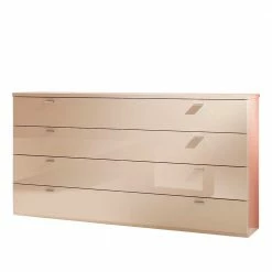 Am billigsten ⭐ Hochglanz Sideboard Agrebo Mit Schubladen ✨