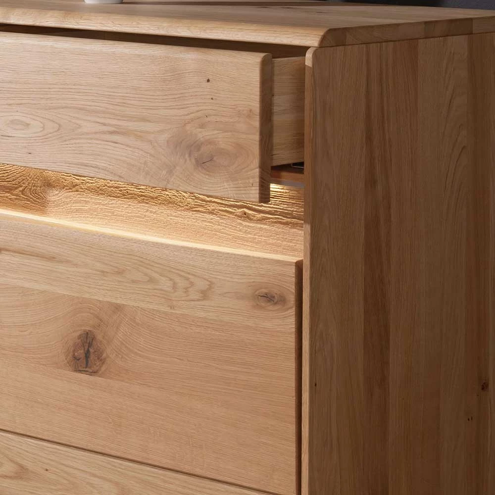 Rabatt ✨ Hochwertiges Wildeiche Sideboard 184x86x44 Cm - Acmida 🤩 5 Rabatt ✨ Hochwertiges Wildeiche Sideboard 184x86x44 Cm - Acmida 🤩 – Bild 5