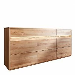 Rabatt ✨ Hochwertiges Wildeiche Sideboard 184x86x44 Cm - Acmida 🤩