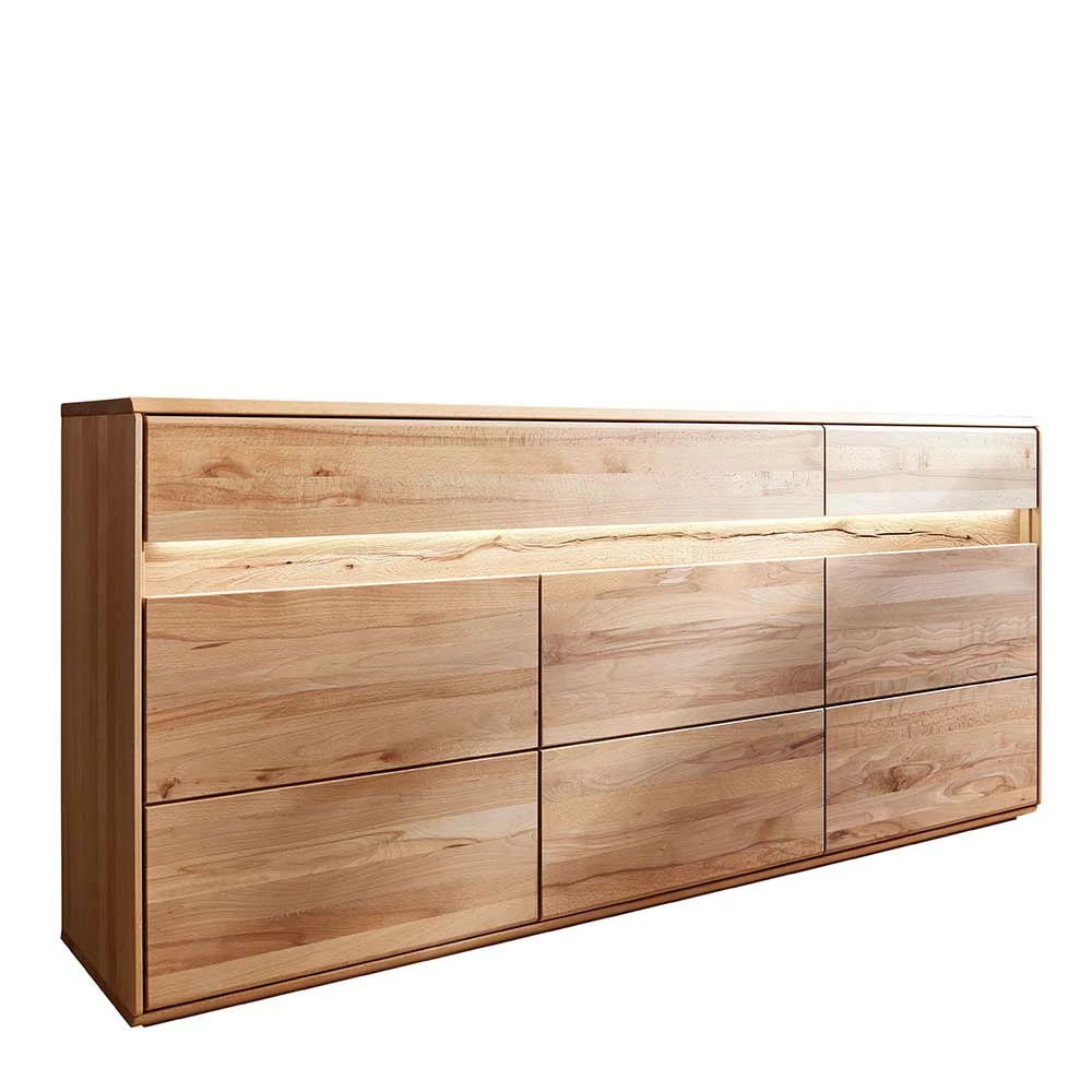 Rabatt ✨ Hochwertiges Wildeiche Sideboard 184x86x44 Cm - Acmida 🤩 1 Rabatt ✨ Hochwertiges Wildeiche Sideboard 184x86x44 Cm - Acmida 🤩