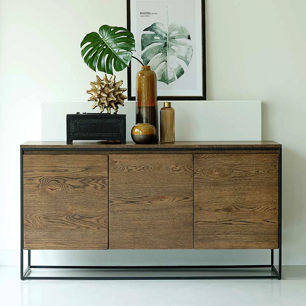 Budget 🎁 Industry Sideboard In Wildeiche Dunkel - Vaclinas ⌛ 2 Budget 🎁 Industry Sideboard In Wildeiche Dunkel - Vaclinas ⌛ – Bild 2